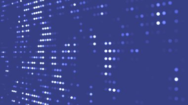 mavi arka plan beyaz daireler ile