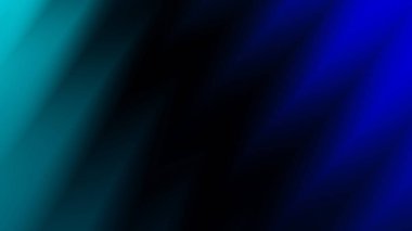 Koyu Mavi ve Cyan Soyut Gradyan Işık Akımı Arkaplan Tasarımı