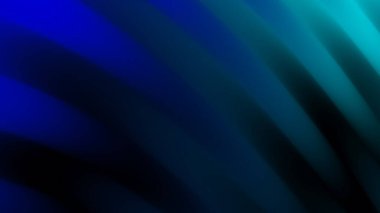 Modern Tasarım İçin Soyut Mavi ve Teal Eğri Çizgiler Arkaplanı