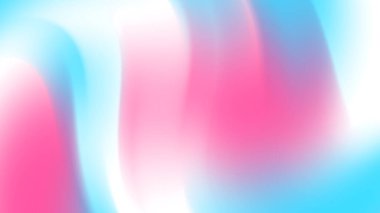 Modern Tasarım Temaları için Pastel Pembe ve Mavi Soyut Gradyan Akış Arkaplanı