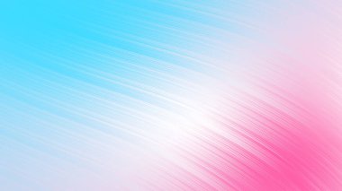 Parlak Açık Mavi ve Yumuşak Pembe Soyut Eğri Çizgiler Gradyan Arkaplan