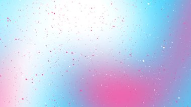 Yumuşak Gradyan Pembe ve Mavi Soyut Dökümlü Arkaplan