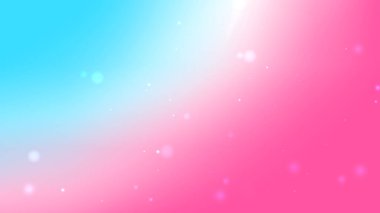 Dağınık beyaz ışıklarla mavi ve pembe eğimli