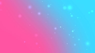 Beyaz parçacık ile pembe ve mavi eğimli arkaplan