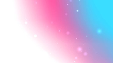 Beyaz noktalı pembe ve mavi eğimli arkaplan