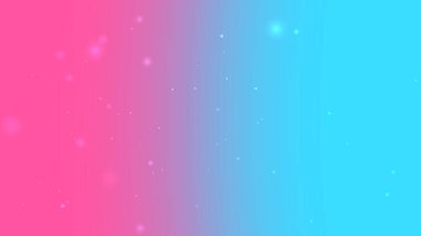 Parlayan Işık Parçacık Efektleriyle Pembe ve Mavi Gradyan Arkaplanı
