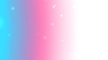 Parlayan Işık Parçacıkları ile Dikey Gradyan Yumuşak Pembe ve Mavi Arkaplan