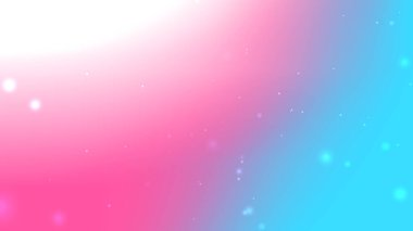 Beyaz noktalı pembe ve mavi eğimli arkaplan