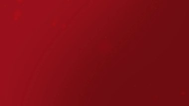 Küçük beyaz parçacık özellikleriyle koyu kırmızı arkaplan