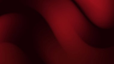 Pürüzsüz Akan Dalga Doku Tasarımı ile Koyu Kırmızı Siyah Gradyan