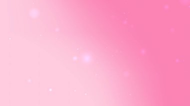 Parlayan Işık Parçacıkları Efektli Yumuşak Pastel Pembe Beyaz Arkaplan