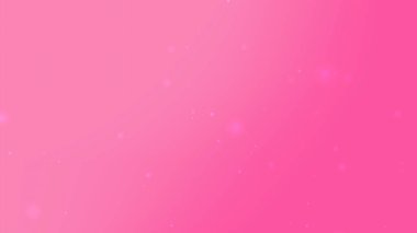 Parıldayan Işık Baloncuğu Parçacıkları ile Pastel Pembe Gradyan Arkaplanı