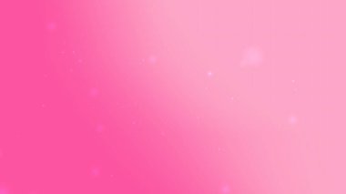 Yüzen Işık Parçacıkları ile Pembe Beyaz Gradyan Arkaplanı
