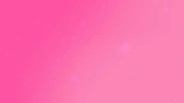 Yumuşak Yüzen Işık Parçacıkları ile Pembe Pastel Gradyan Arkaplanı