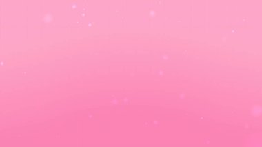 Beyaz ışıltılı parçacık ile pembe arkaplan