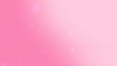 Parlayan Işık Parçacıkları ile Pastel Pembe Beyaz Gradyan Arkaplanı