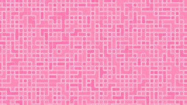 Modern Kutlamalar İçin Kusursuz Pastel Pembe Geometrik Labirent Arkaplanı