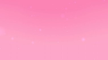 Beyaz bokeh parçacığıyla pembe eğimli arkaplan