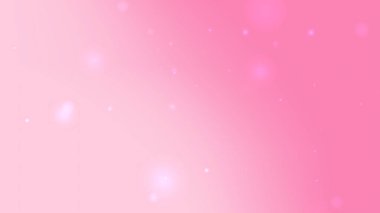 Hafif Pastel Pembe Gradyan Arkaplanı Parlayan Bokeh Işık Efekti