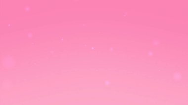 Bulanık beyaz parçacık ile pembe arkaplan