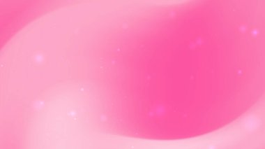 Yüzen Bokeh Işıklı Pastel Pembe Dalgalı Soyut Arkaplan
