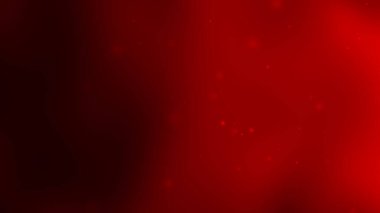 Parlayan Işık Parçacıkları ile Soyut Kırmızı ve Siyah Gradyan Arkaplanı
