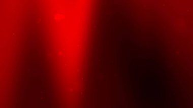 Koyu Kırmızı Gradyan Soyut Arkaplan Yumuşak Parlayan Toz Parçacıkları
