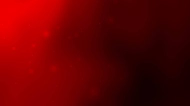 Yüzen Işık Parçacıkları ile Siyah ve Kırmızı Gradyan Arkaplanı