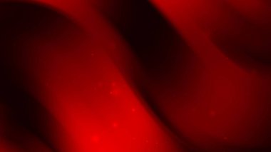 Parlayan Işık Parçacıkları ile Kırmızı ve Siyah Soyut Arkaplan