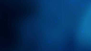 Parlayan Parçacık Işıkları ile Soyut Mavi ve Siyah Gradyan Arkaplanı