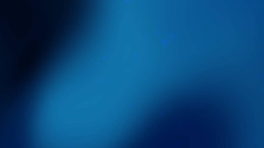 Parlayan Işık Parçacıkları ile Soyut Mavi ve Siyah Gradyan Arkaplanı