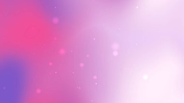 Pembe ve Mor Bulanık Arkaplan Parlayan Işık Bokeh Parçacıkları