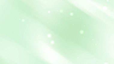 Parlayan Bokeh ile Pastel Yeşil Soyut Işık Arkaplanı