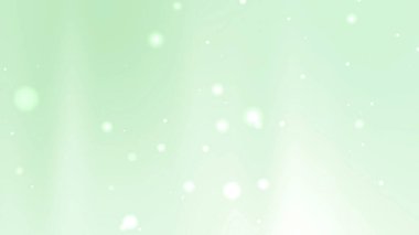 Kutlama ve Tasarım için Pastel Yeşil Parlayan Işık Canlandırma Arkaplanı