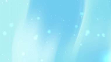 Bulanık beyaz daireli mavi arkaplan