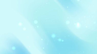 Beyaz bokeh ışıkları olan mavi arkaplan