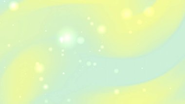 Parlayan Parçacık Noktalarıyla Açık Sarı Soyut Gradyan Arkaplanı