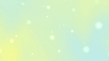 Beyaz noktalı açık yeşil ve sarı gradyan