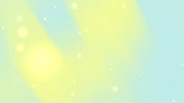 açık sarı ve açık mavi gradyan ile beyaz parçacık arkaplanı