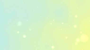 Pastel Sarı ve Mavi Soyut Arkaplan Yumuşak Parlayan Işık Elementleri
