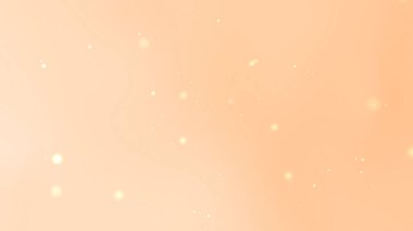 Pastel turuncu soyut arkaplan ve beyaz daireler parçacığı