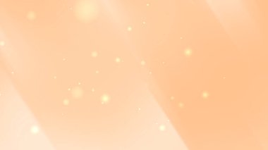 Parlayan Işık Parçacığıyla Pastel Turuncu Gradyan Arkaplanı