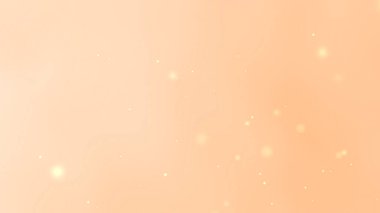 Işık Işıltısı Parçacık Efektli Pastel Turuncu Gradyan Arkaplanı