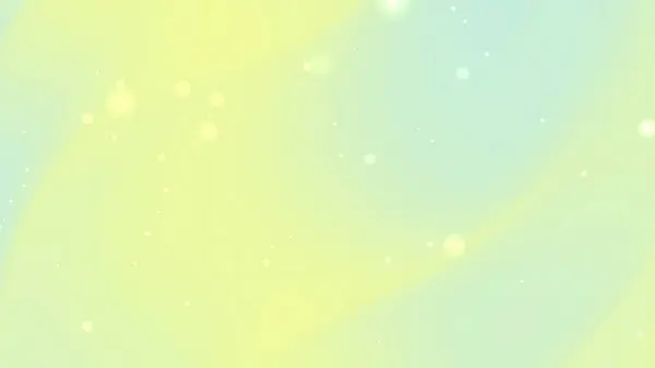 Açık Sarı ve Nane Yeşili Gradyan Arkaplan Yüzen Parlayan Noktalar