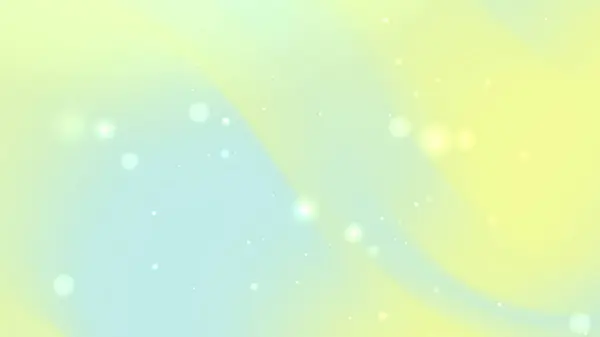 Parçacık ışığıyla yumuşak yeşil ve mavi eğimli arkaplan