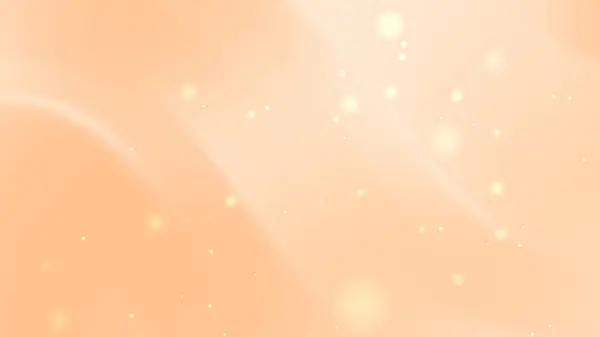 Işık Parçacıkları ile Pastel Turuncu Soyut Arkaplan