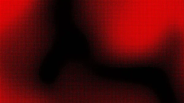 Vignette Gölge Efekti ile Kırmızı Nokta Yarım Düzen Arkaplanı