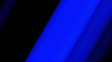 Dijital Işık Piksel Efektli Mavi Yarıton Çizgili Arkaplan