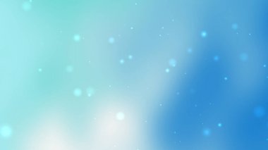 Beyaz bokeh ile mavi ve yeşil eğimli arkaplan