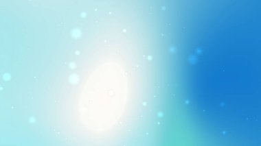 Soyut Açık Mavi Bokeh Arkaplanı Yumuşak Gradyan Parlaklığı